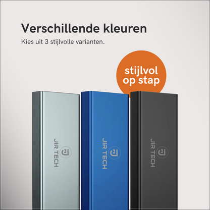 JIRTech® Powerbank 30.000 mAh – Laptop Speed Charging