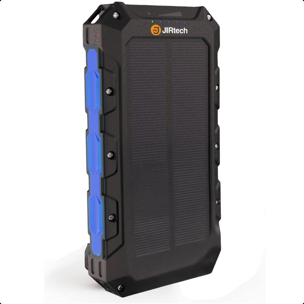 JIRTech® - Solar Powerbank 30,000 mAh
