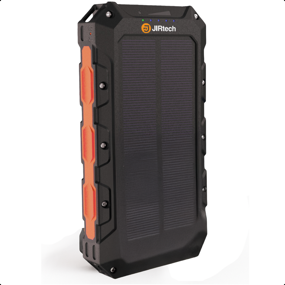 JIRTech® - Solar Powerbank 30,000 mAh