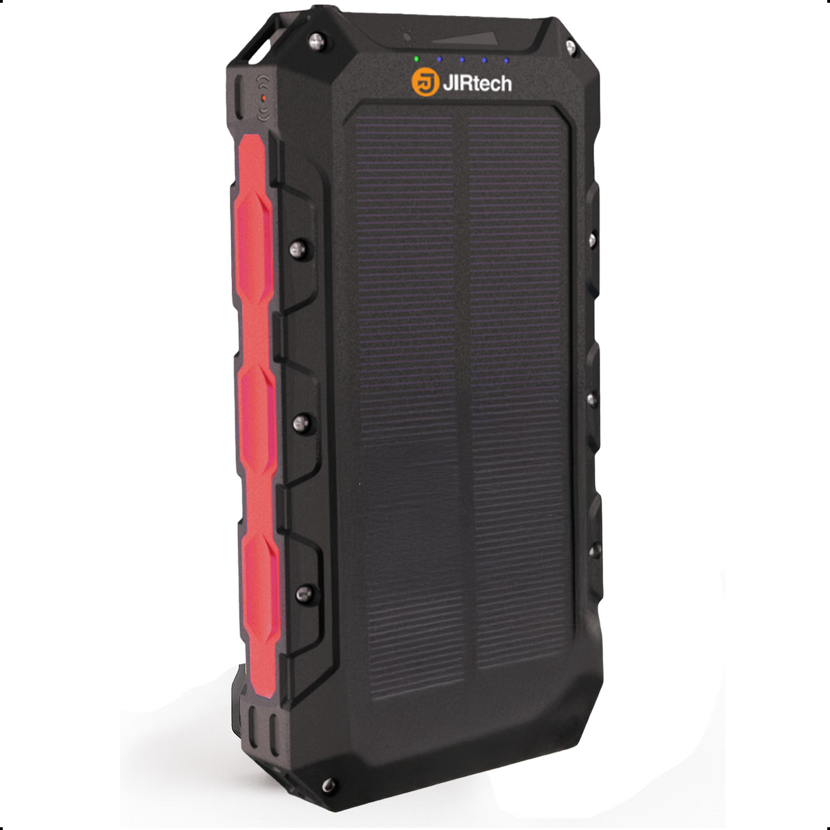 JIRTech® - Solar Powerbank 30,000 mAh